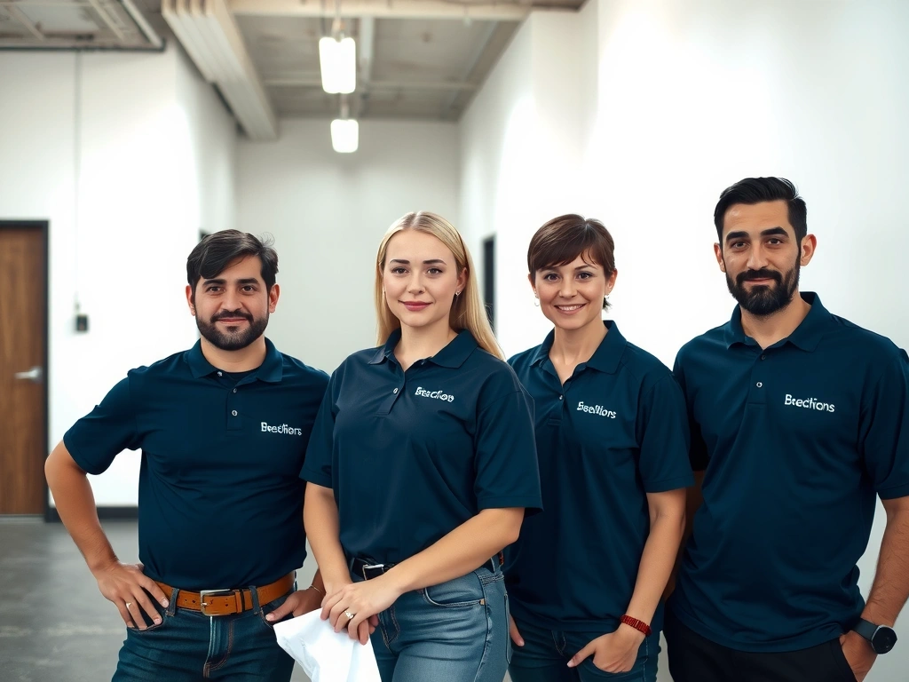 Tým Tidysparky v zázemí firmy